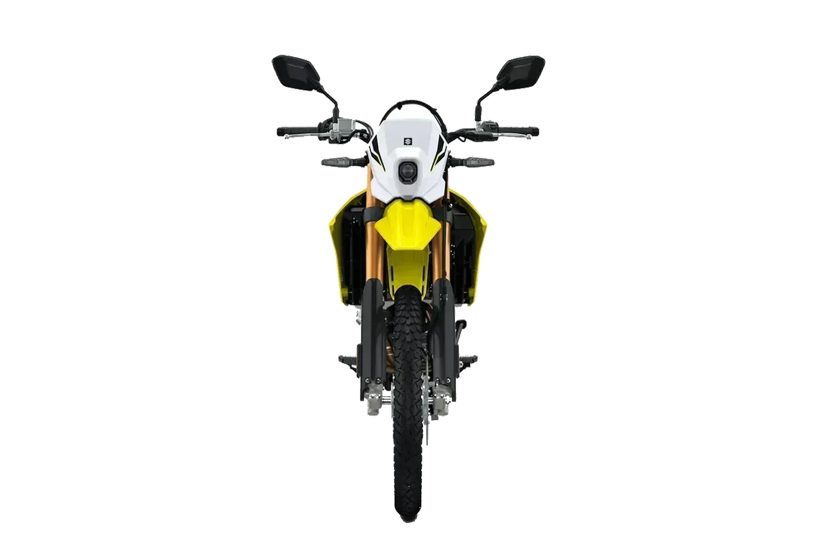 Suzuki DR-Z4S Giallo, fronte