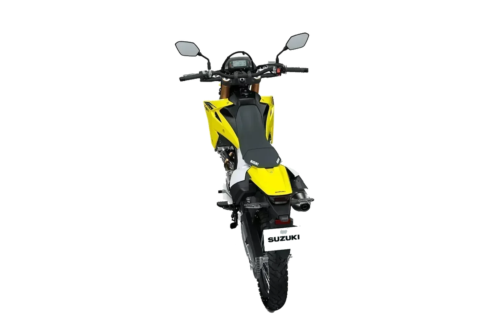 Suzuki DR-Z4S Giallo, retro