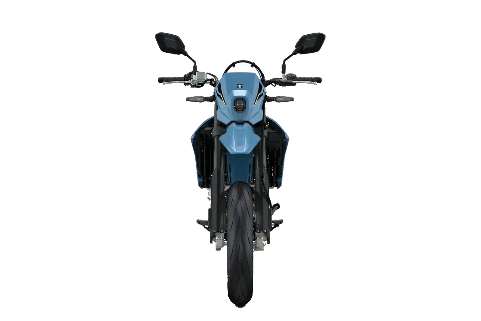 Suzuki DR-Z4SM Blu, fronte
