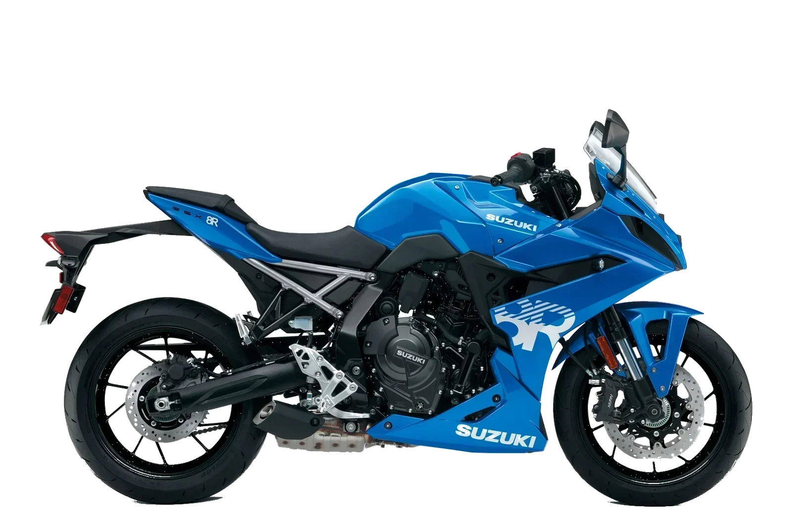 Suzuki GSX-8R BLU MIAMI, lato destro