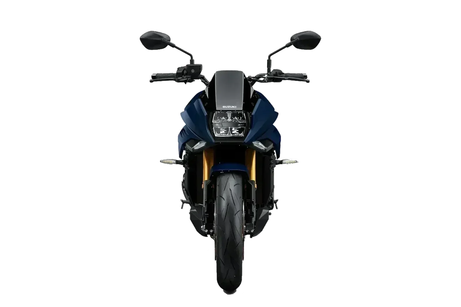 Suzuki KATANA Blu, fronte