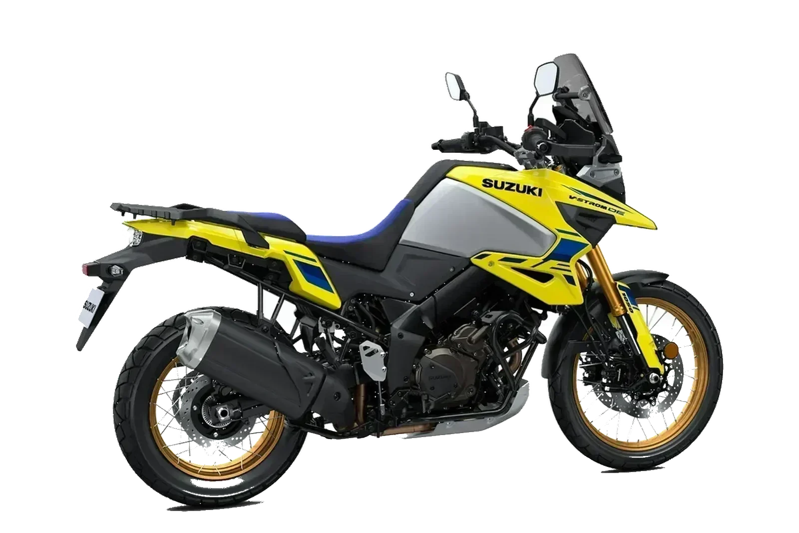 Suzuki V-STROM 1050DE Giallo, lato destro