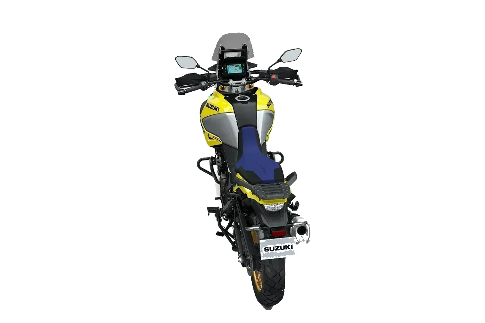 Suzuki V-STROM 1050DE Giallo, retro