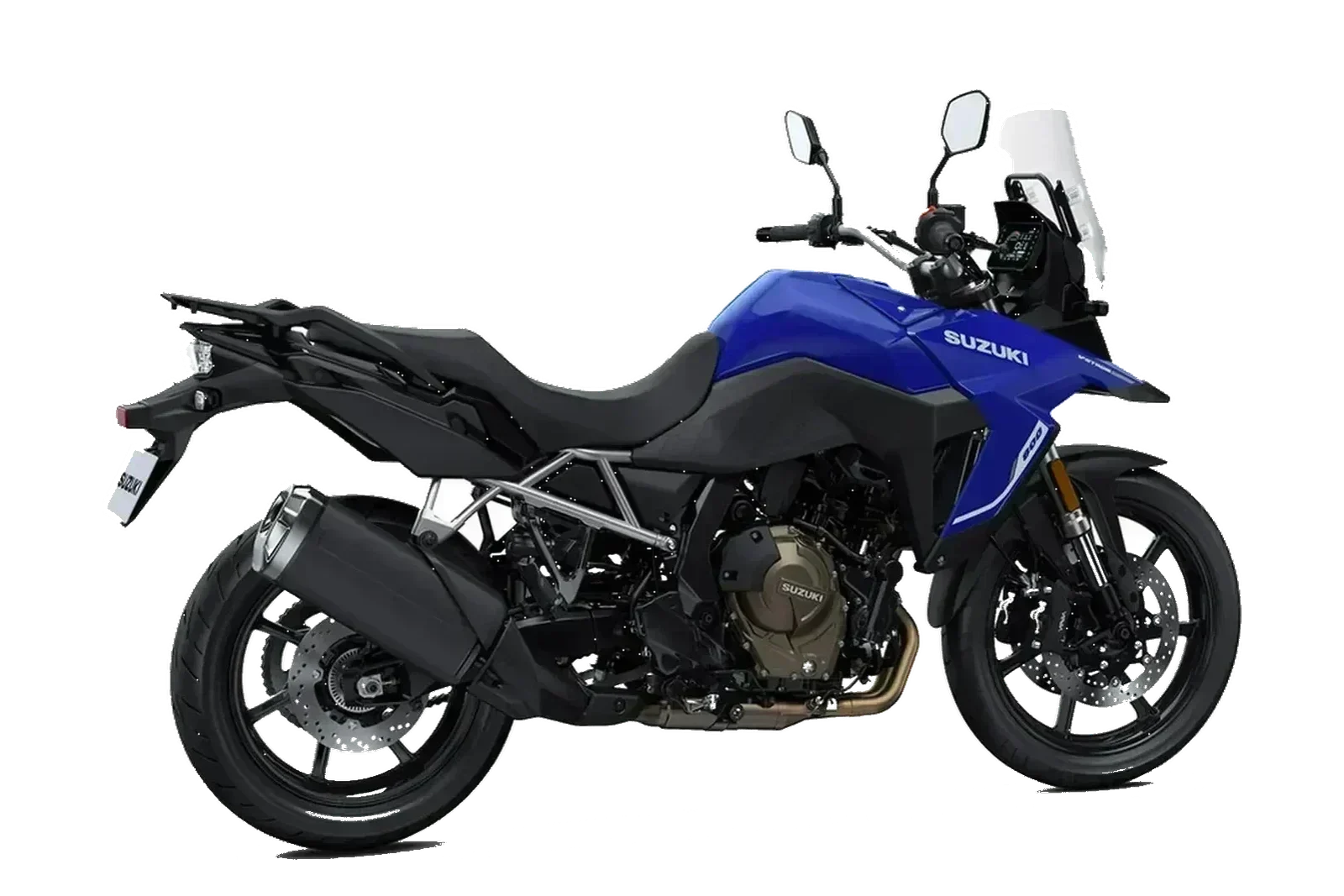 Suzuki V-STROM 800SE Blu, lato destro