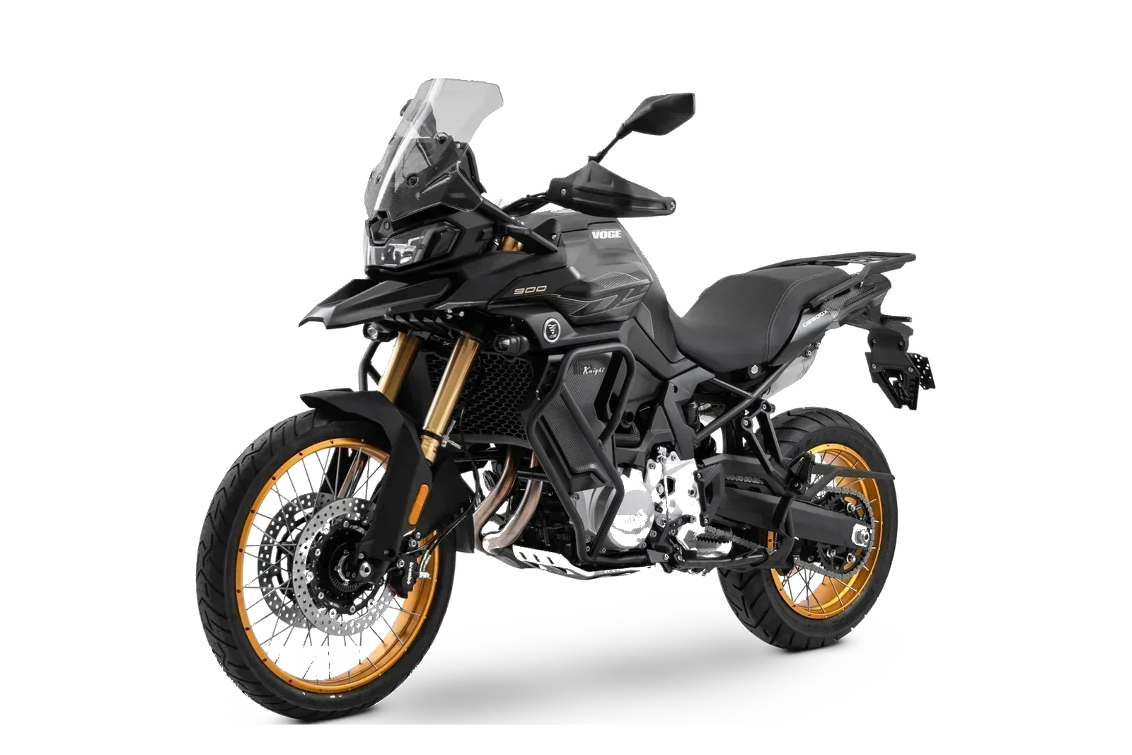 Voge Valico 900DSX Black Knight, lato destro